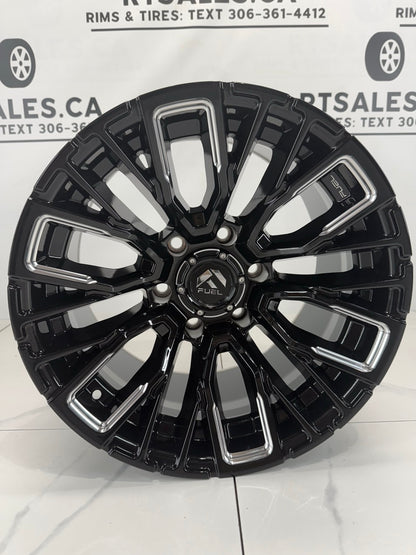 17x9 Fuel Rebar Rims 6x139.7