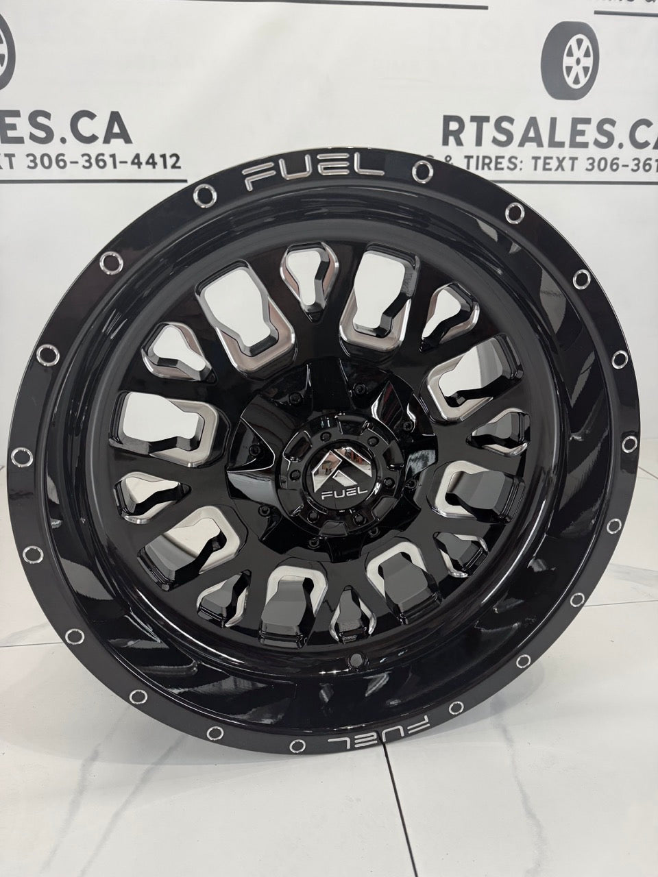 17x9 Fuel Stroke Rims 6x135 6x139.7