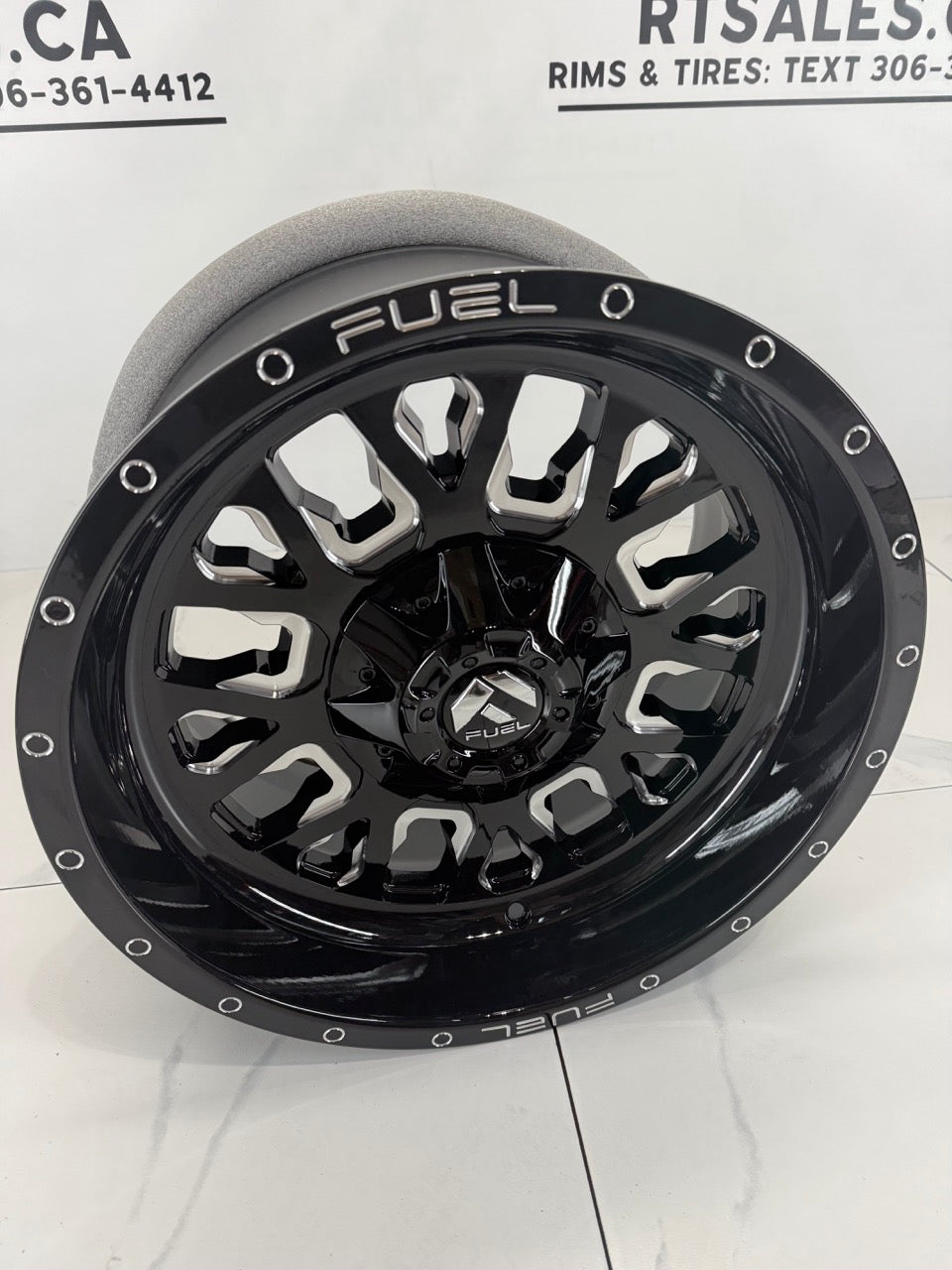 17x9 Fuel Stroke Rims 6x135 6x139.7