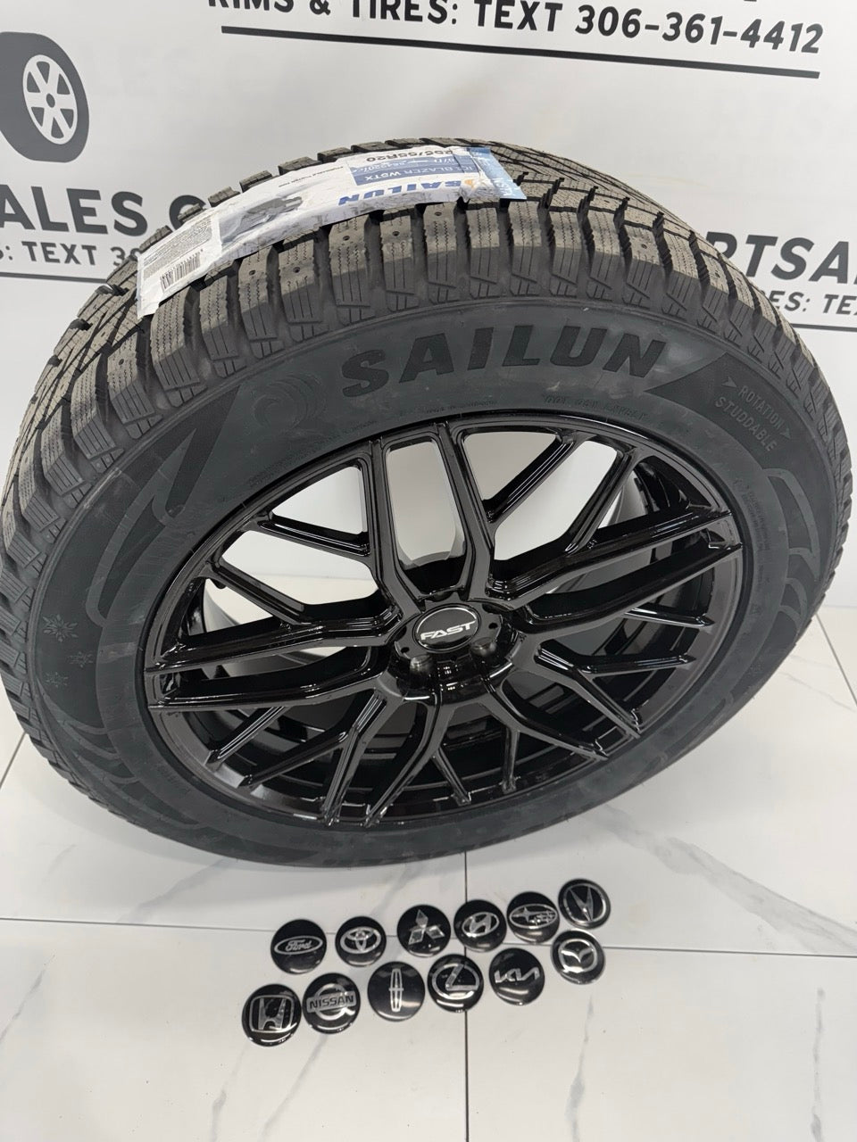 Sailun winter tires 20x8.5 Rims 5x114.3 - MULTIPLE SIZES