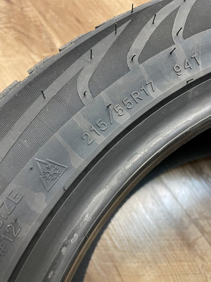 215/55/17 Sailun Iceblazer WSTX Studdable Winter Tires