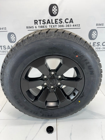 18" Winter tires Rebel 1500 Rims 6x139.7 - MULTIPLE OPTIONS