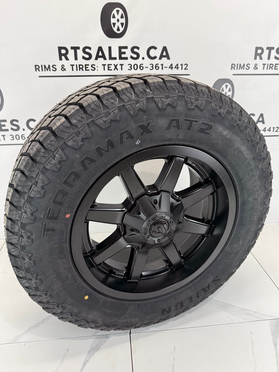 18" Sailun All weather tires Fuel Maverick rims 6x135 6x139