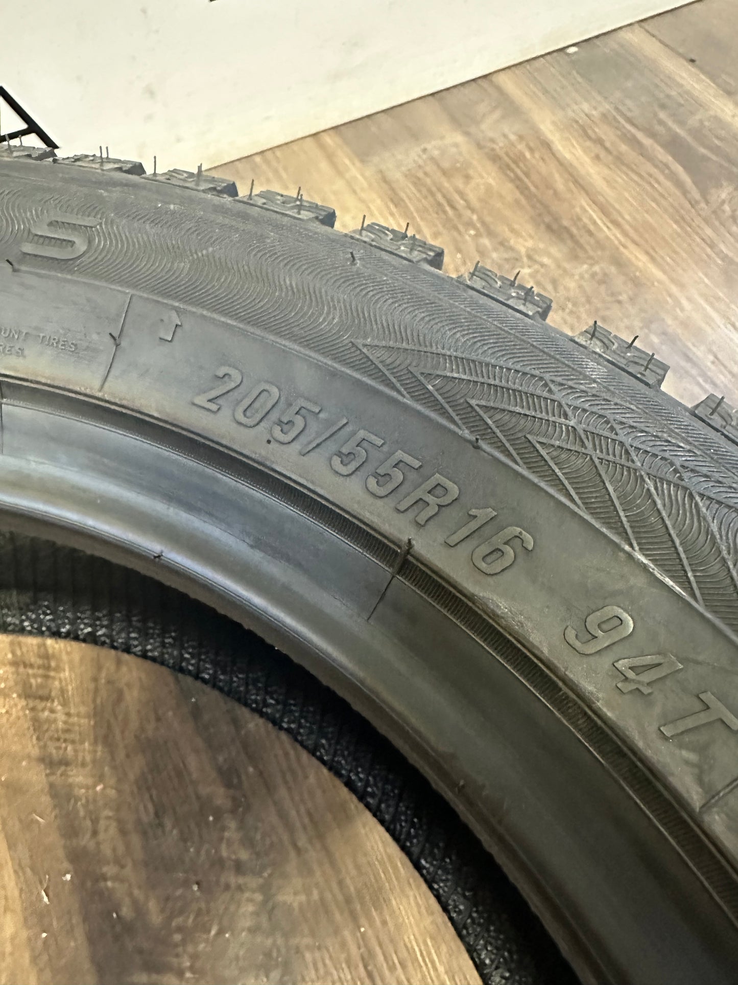 205/55/16 Studded Maxxis Winter tires 16 inch