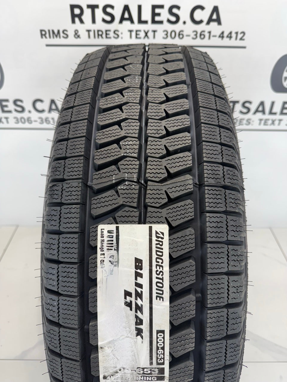 LT275/65R20 10 ply Bridgestone Blizzak winter tire - R&T Sales