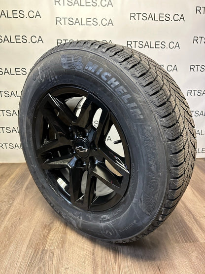 265/65/18 Michelin X-ICE tires on rims CHEVY GMC RAm 1500 - R&T Sales 