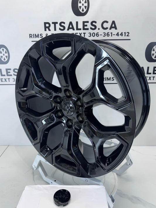 22x9 Replika Ram 1500 Limited Rims 6x139.7 & Jeep Wagoneer