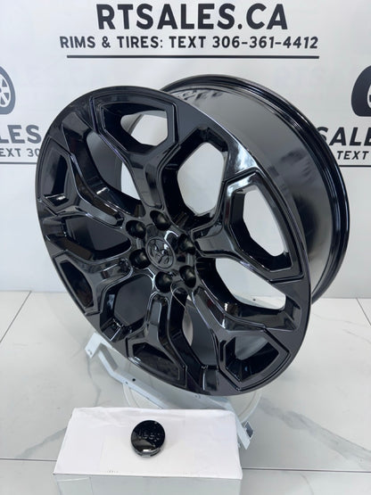 22x9 Replika Ram 1500 Limited Rims 6x139.7 & Jeep Wagoneer