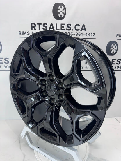 22x9 Replika Ram 1500 Limited Rims 6x139.7 & Jeep Wagoneer