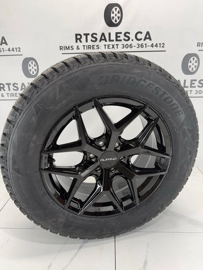 255/65/18 Bridgestone Blizzak Tires x8 Rims 6x120