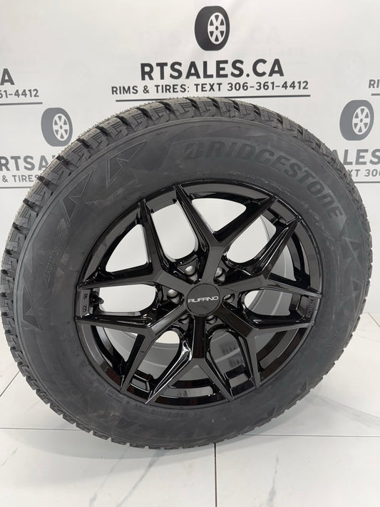 255/65/18 Bridgestone Blizzak Tires x8 Rims 6x120