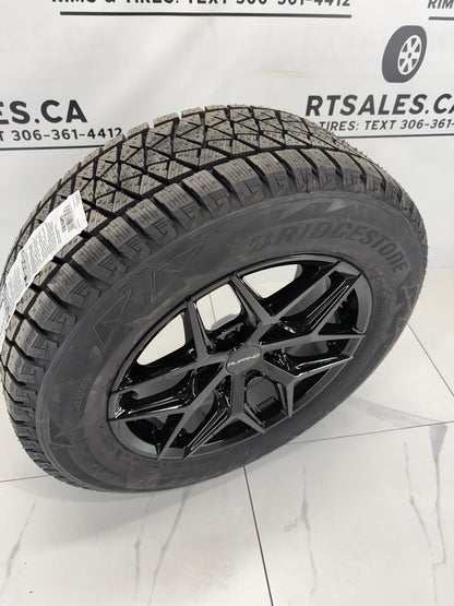 255/65/18 Bridgestone Blizzak Tires x8 Rims 6x120