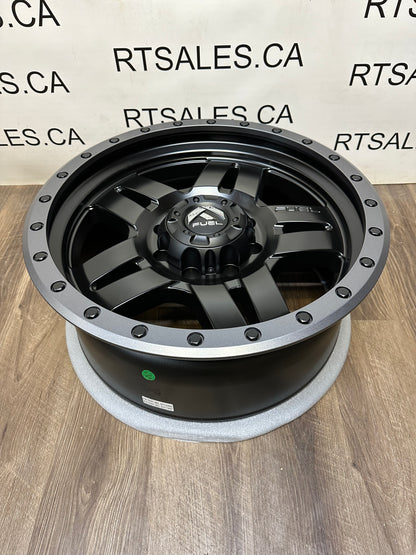 20x9 Fuel Anza Rims 8x165