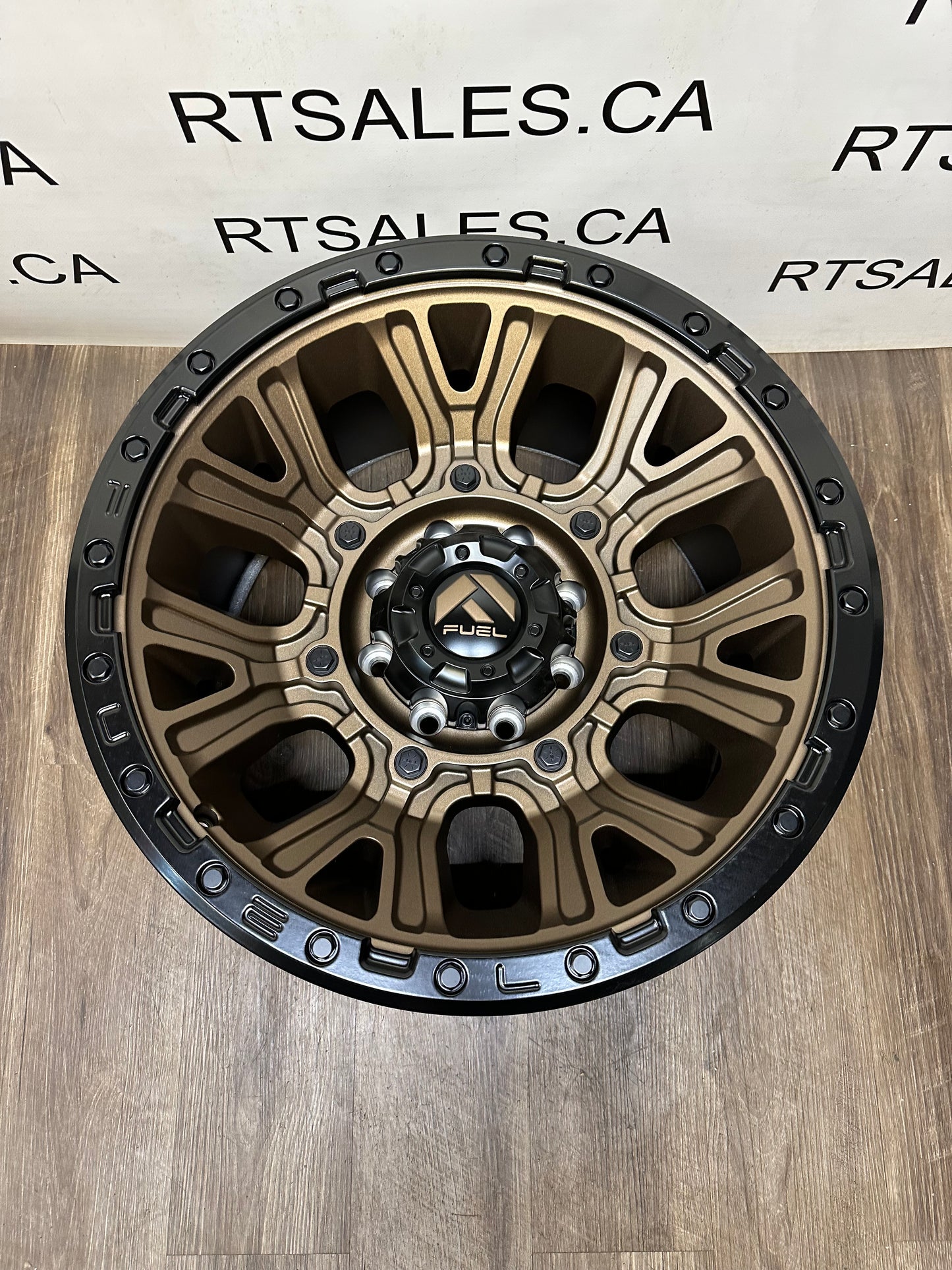 20x10 Fuel Traction Rims 8x165