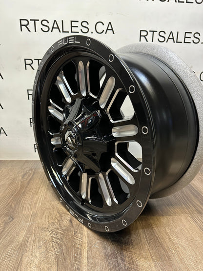 18x9 Fuel Hardline Rims 8x170