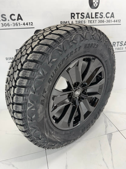 LT 275/65/18 Haida All Weather Tires on 18" Ford Replica Rims 6x135