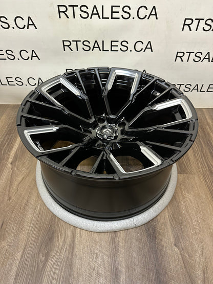 20x10 Fuel Rebar Rims 5x139.7