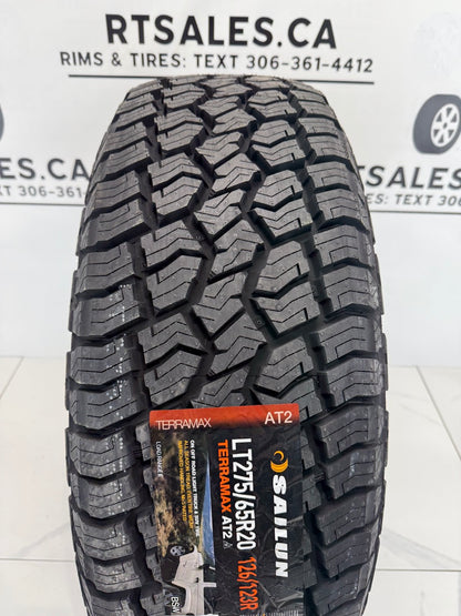 LT 275/65/20 Sailun TERRAMAX 3PMS AT2 All Weather Tires