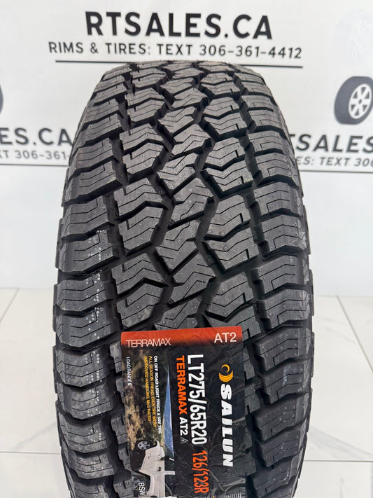 LT 275/65/20 Sailun TERRAMAX 3PMS AT2 All Weather Tires