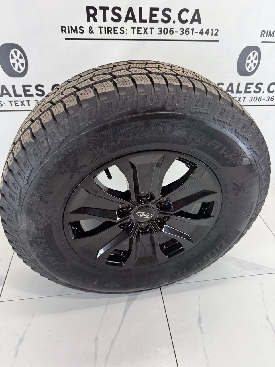 Cooper Winter Tires on 17", 18", or 20" Ford Replica Rims 6×135