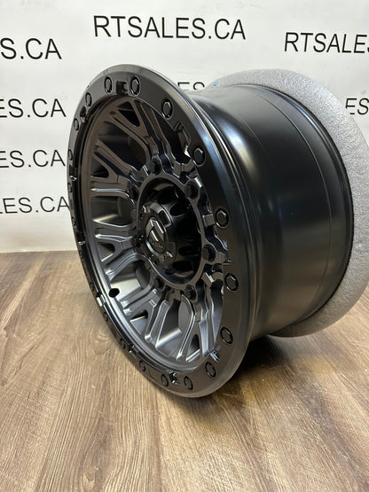 17x9 Fuel Traction Rims 6x139.7