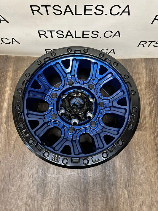 17x9 Fuel Traction Rims 6x139.7