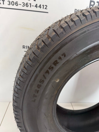 LT 245/75/17 Michelin LTX AT2 E All Season Tires (Takeoffs)