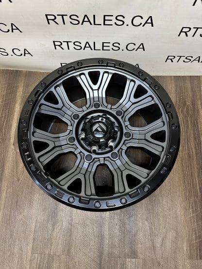 20x9 Fuel Traction Rims 6x135