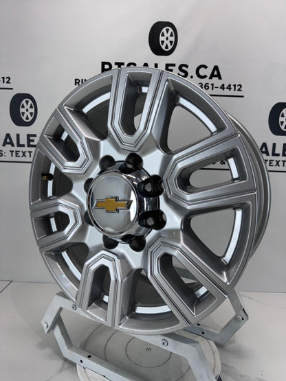 20x8.5 Chevy 2500/3500 OEM Rims 8x180 (Takeoffs)
