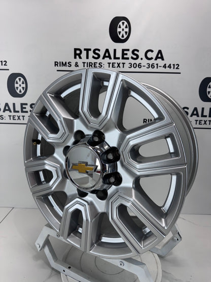 20x8.5 Chevy 2500/3500 OEM Rims 8x180 (Takeoffs)