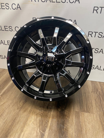 20x12 Fast HD Traxx Rims 8x170 -44mm