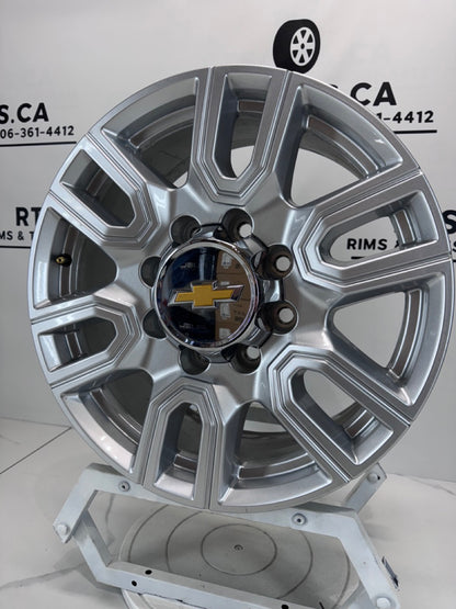 20x8.5 Chevy 2500/3500 OEM Rims 8x180 (Takeoffs)
