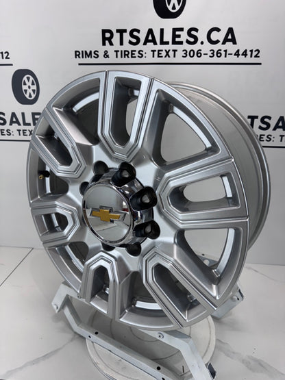 20x8.5 Chevy 2500/3500 OEM Rims 8x180 (Takeoffs)