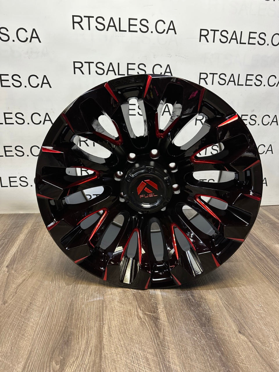 20x10 Fuel Quake Rims 8x170