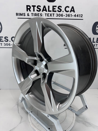 20x9.5/8.5 Staggered Chevy Camaro OEM Rims 5x120