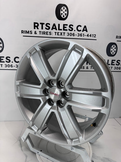 20x8 Chevy GMC OEM Rims 6x120 (takeoff)