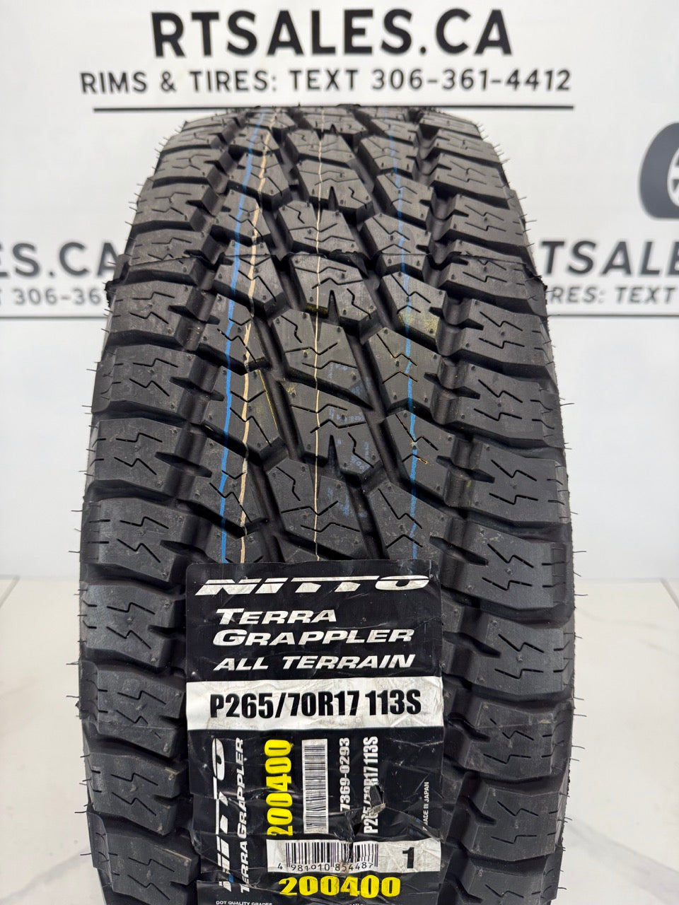 P 265/70/17 Nitto G2 All Weather