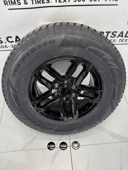 265/70/17 Studded WINTER tires rims 6x139