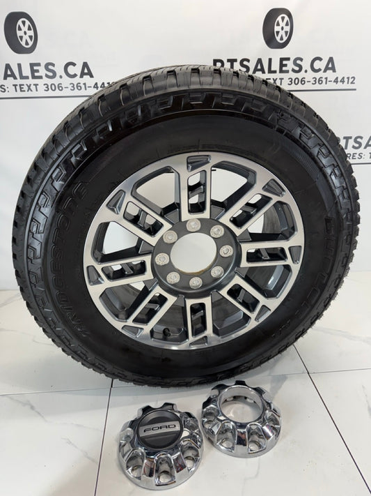 275/65/20 Bridgestone tires Ford F250 F350 rims / 8x170 (Takeoffs)
