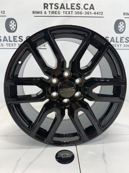 20x9 GMC AT4 Replica Rims 6x139.7