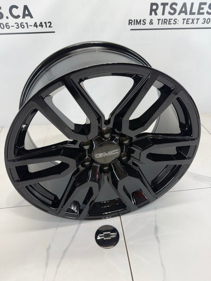 20x9 GMC AT4 Replica Rims 6x139.7