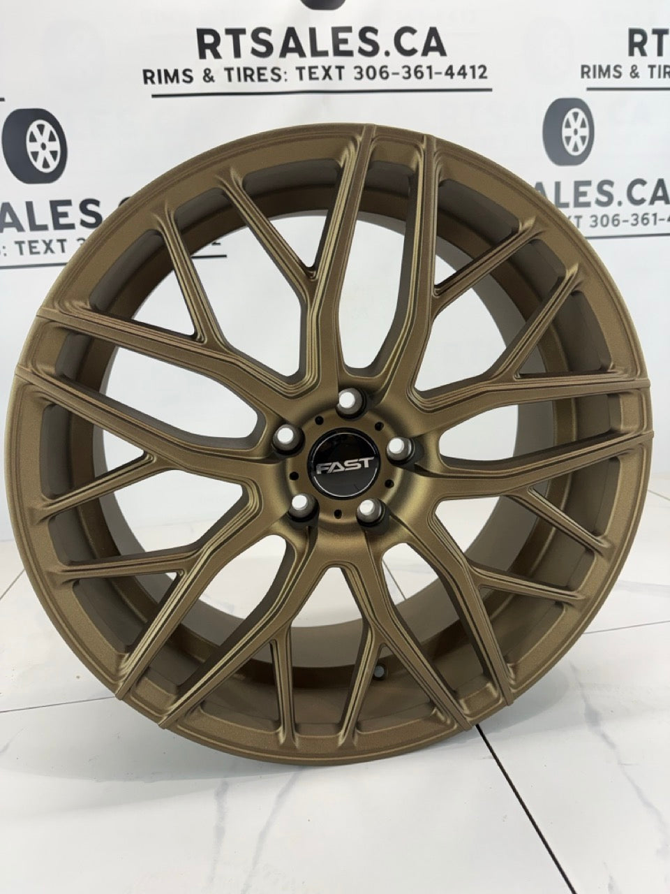 5×112 Bronze Fast Rims – 18" & 19"