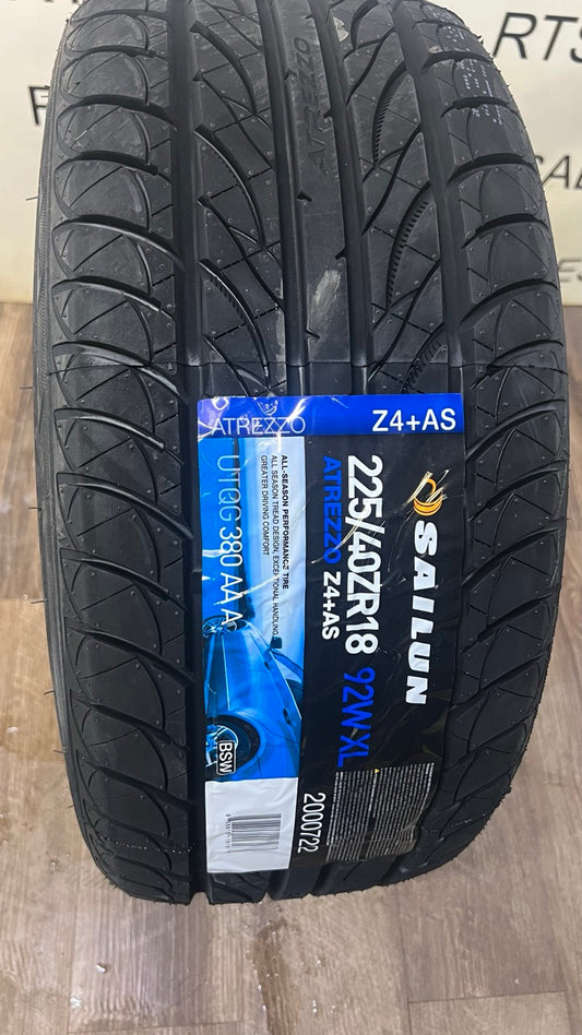 225/40/18 Sailun Atrezzo All Season Tires