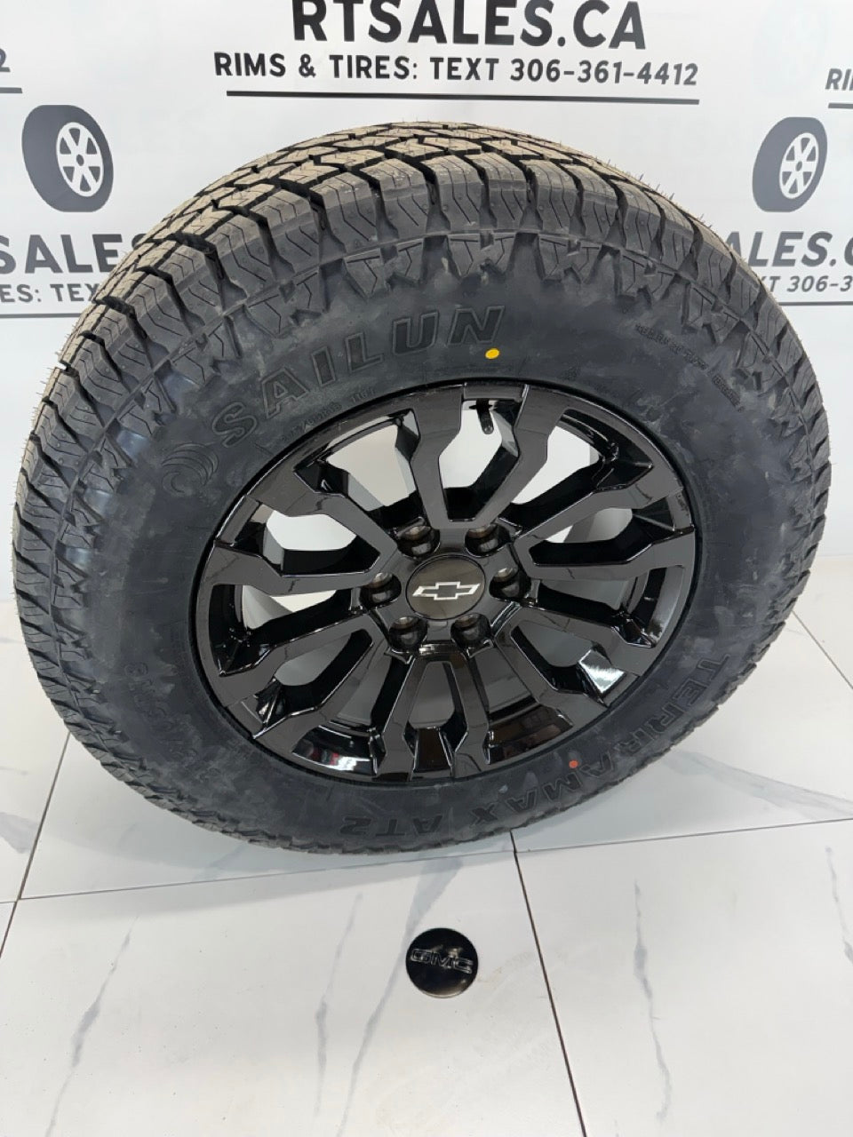 18" Sailun Terramax At2 All Weather Tires AT4 Rims 6x139