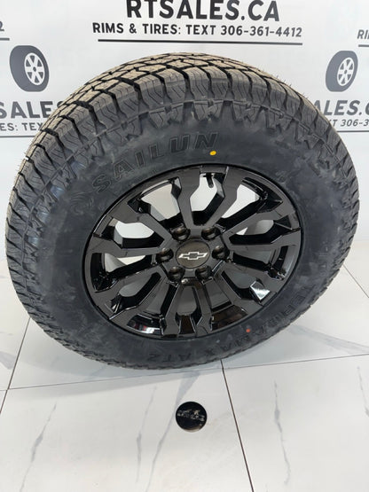 18" Sailun Terramax At2 All Weather Tires AT4 Rims 6x139