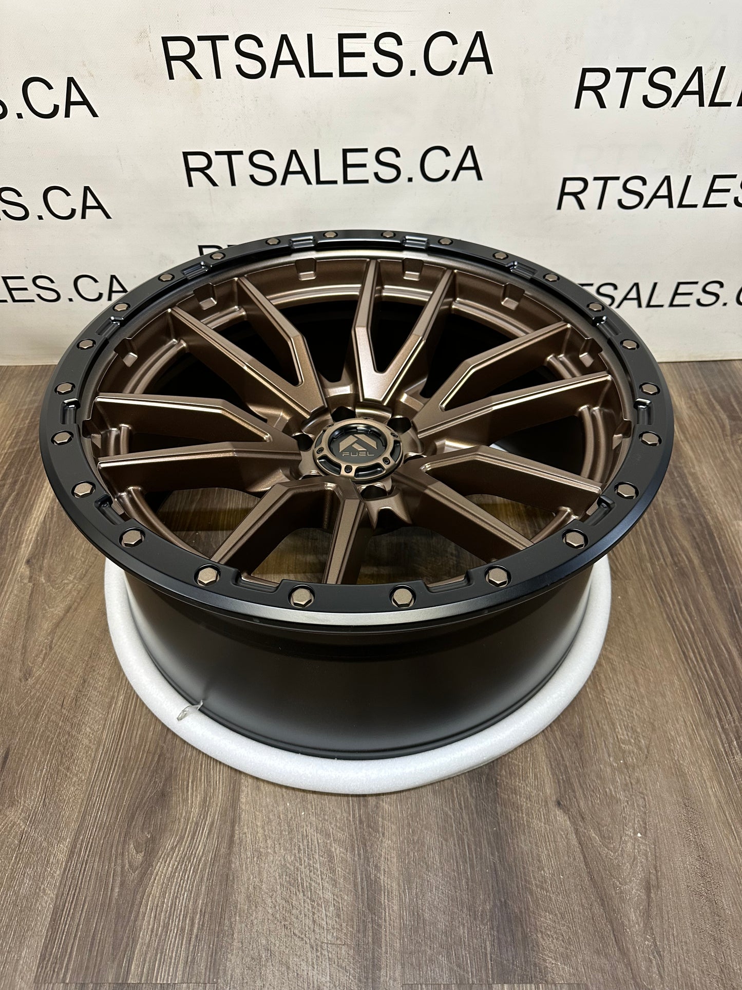 22x10 Fuel Rebel Rims 6x135 Ford F150 Expedition