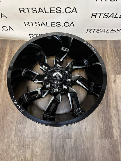 22x10 Fuel Lockdown Rims 8x165