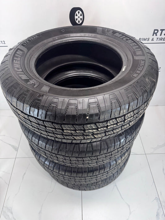 265/70/18 Michelin LTX Trail All Season tires (Used)