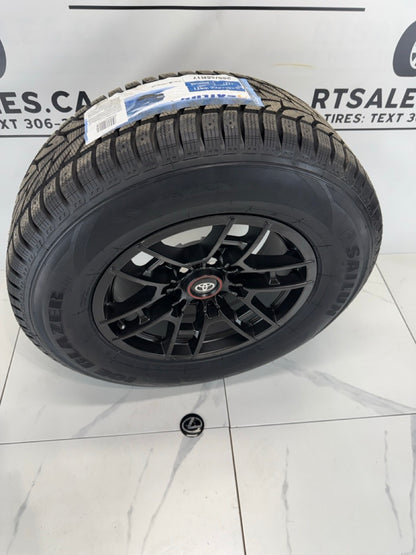 265/65/17 Winter tires 17x8 Replica 258 Rims 6x139