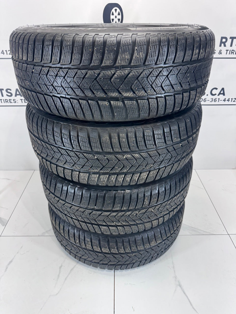 245/50/19 Pirelli SottoZero 3 Runflat Winter Tires (Used)